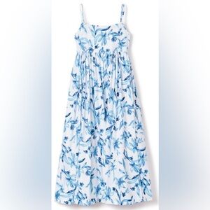 NWT PETITE PLUME 100% PIMA COTTON SONGS OF SANTORINI NIGHTGOWN/DRESS, XS